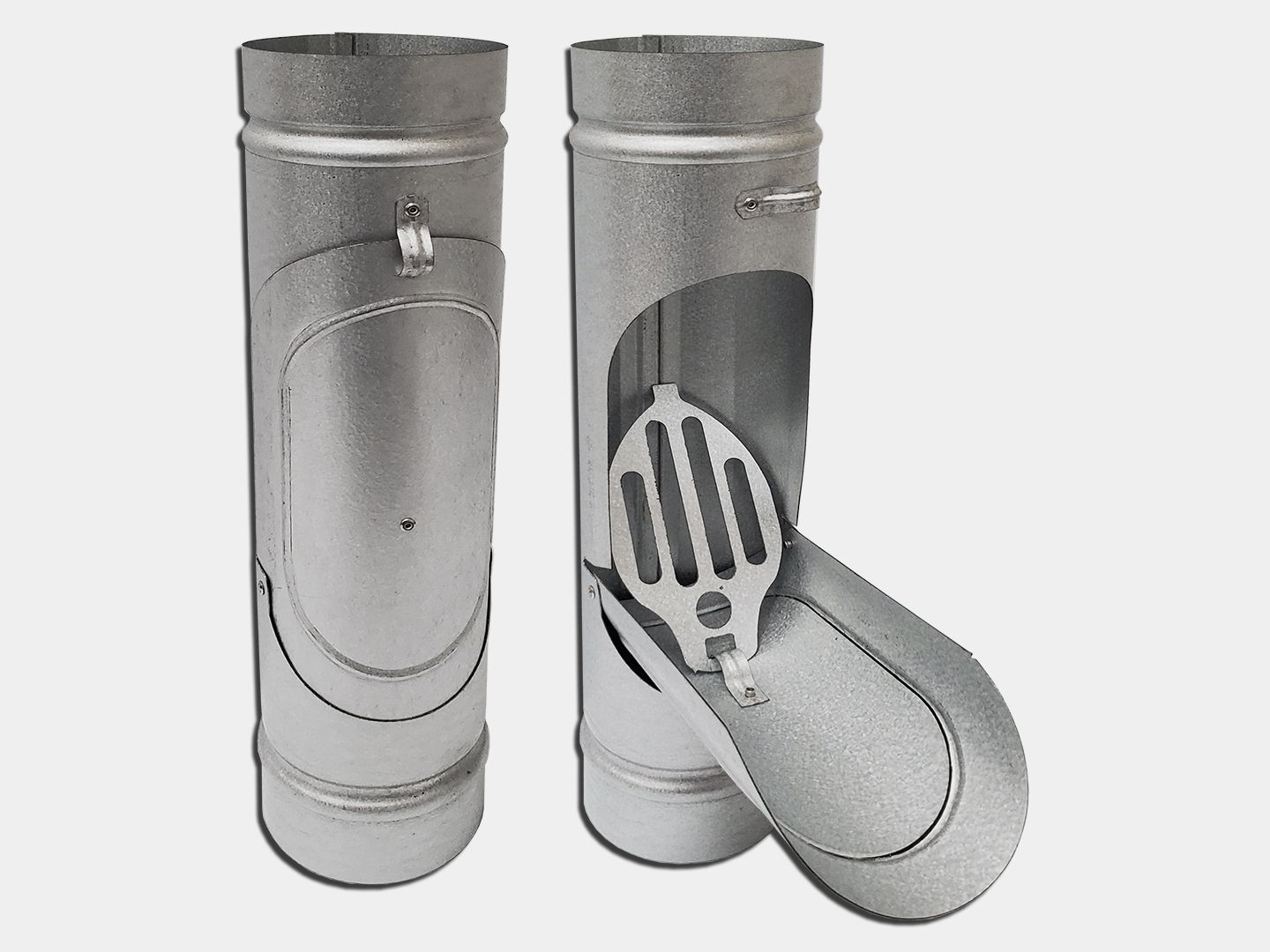 Plain Round G90 Galvanized Steel Downspout Cleanout Plain Round G90 Galvanized Steel Downspout Cleanout