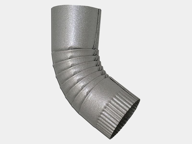 Plain Round G90 Galvanized Steel Elbow Plain Round G90 Galvanized Steel Elbow