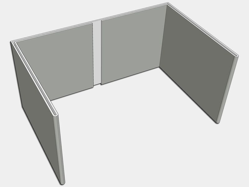 Hidden Mount Galvanized Steel Downspout Strap