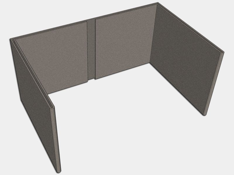 Hidden Mount Bonderized Steel Downspout Strap