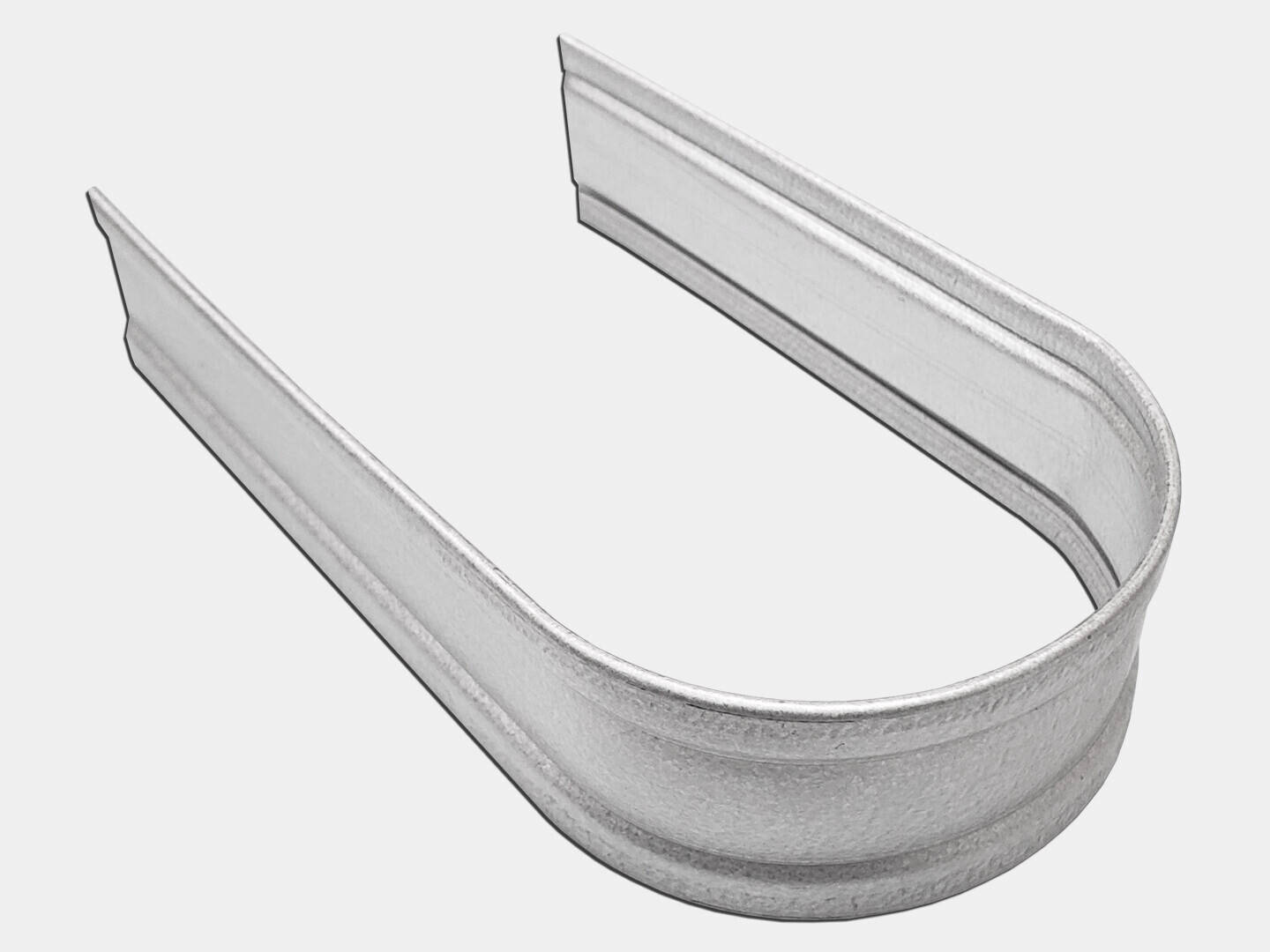 Round Galvanized Steel Downspout Strap Round Galvanized Steel Downspout Strap