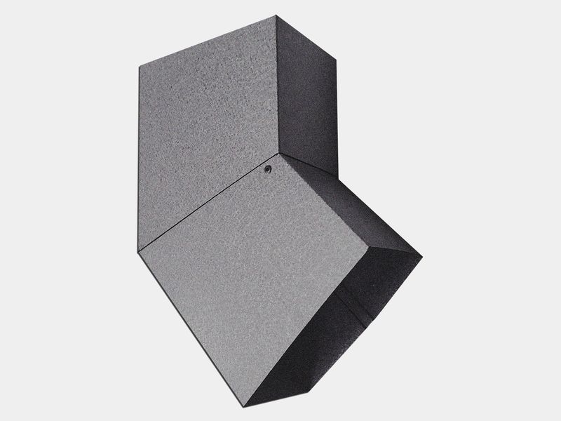 Plain Square Freedom Gray Elbow (B) Style