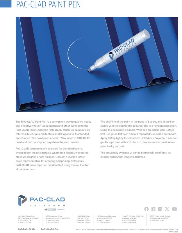 Touch Up Paint Pen