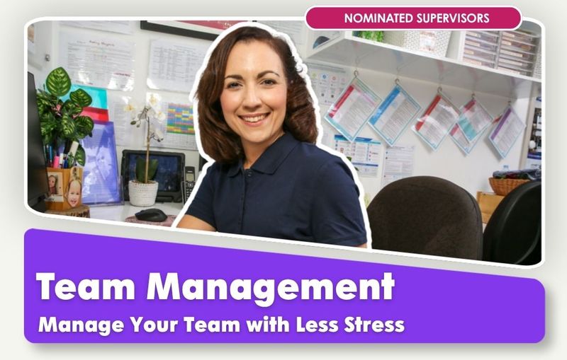 [BRAND NEW] Management Skills for Nominated Supervisors August 2026