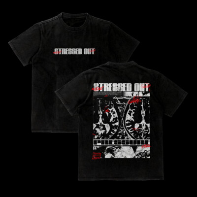 Stressed out Tee (Black)