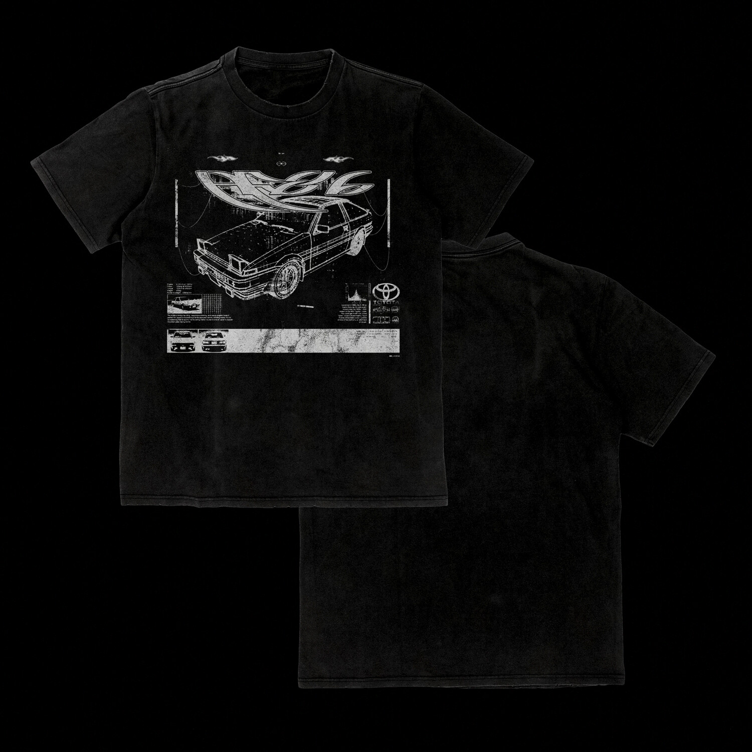 AE86 Tee (Black)