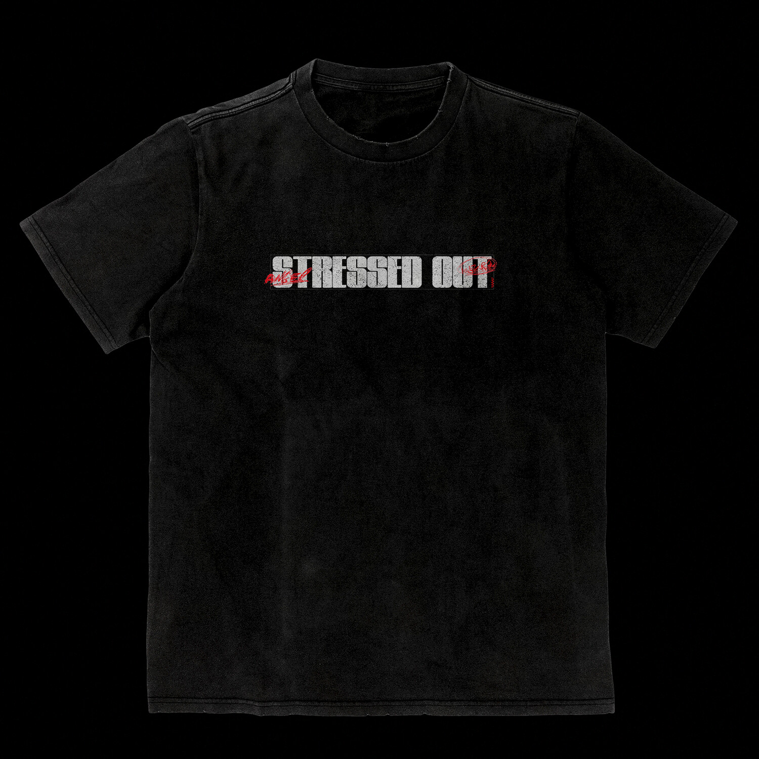 Stressed out Tee (Black)