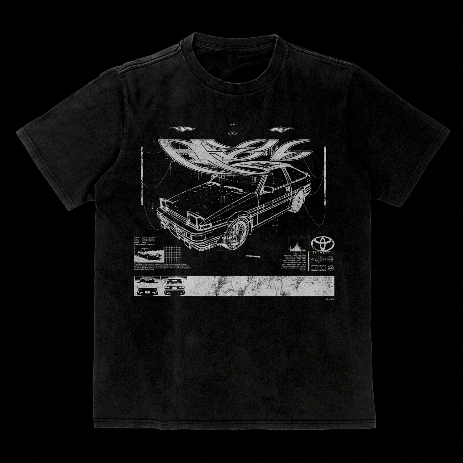 AE86 Tee (Black)