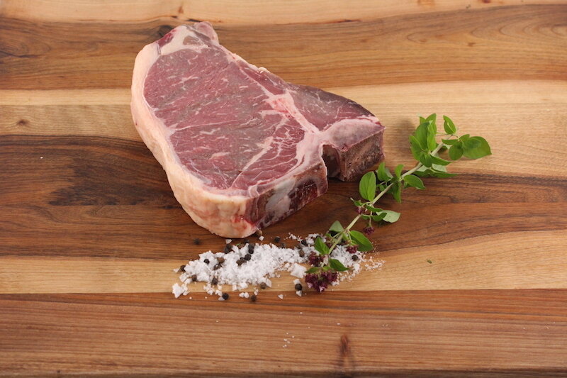 T-Bone Steak Dry Aged vom Deutschen Simmentaler Rind 850g
