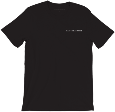 Saint Monarch™ Minimalistic T-Shirt Black