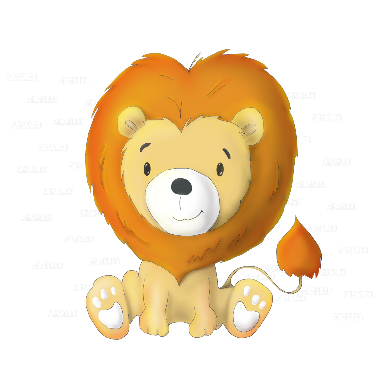 Baby Lion Safari Animal