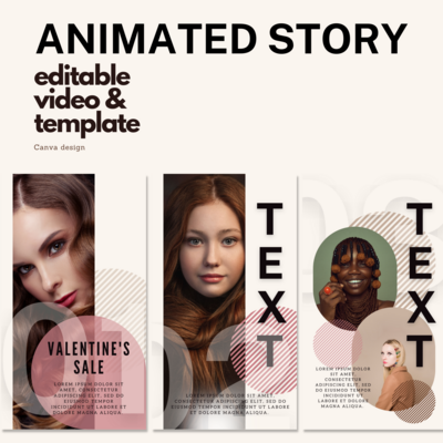 ​ Animated Instagram story templates