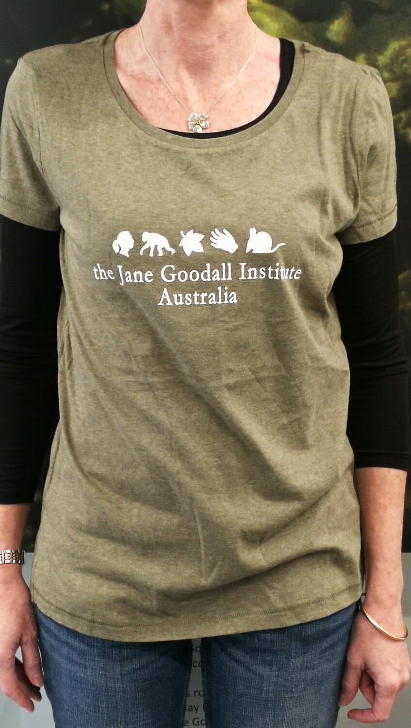 Women's Jane Goodall Institute T-Shirt - Size Large