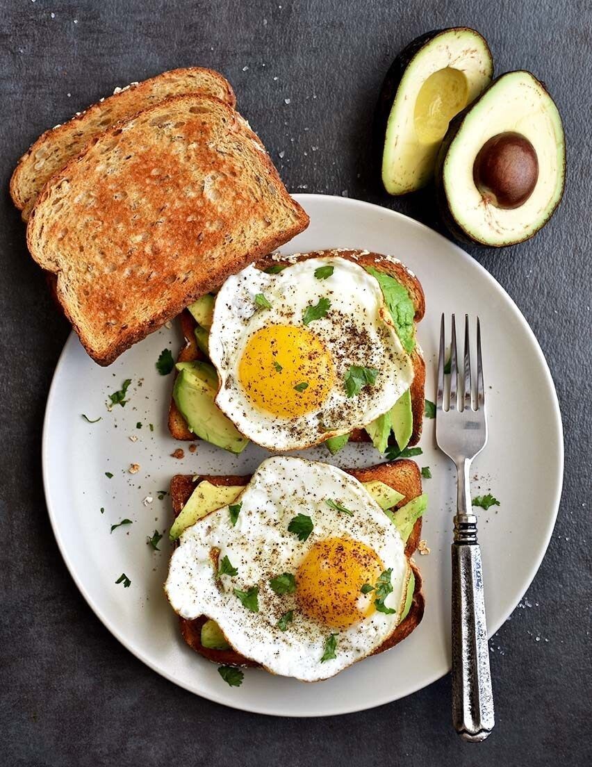 Avocado Egg Toast