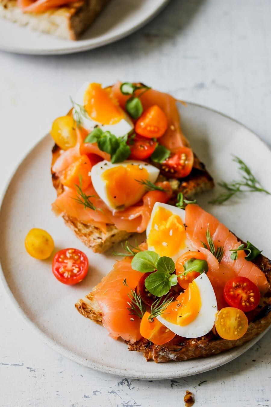 Smoked Salmon Toast