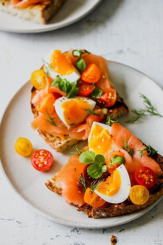 Smoked Salmon Toast