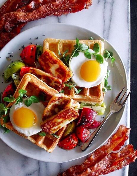 Savory Waffles