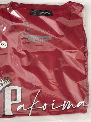 Red Pakoima T-shirt XXL-XXXL