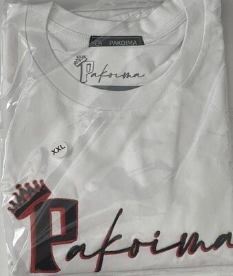 White Pakoima T-shirt XXL-XXXL