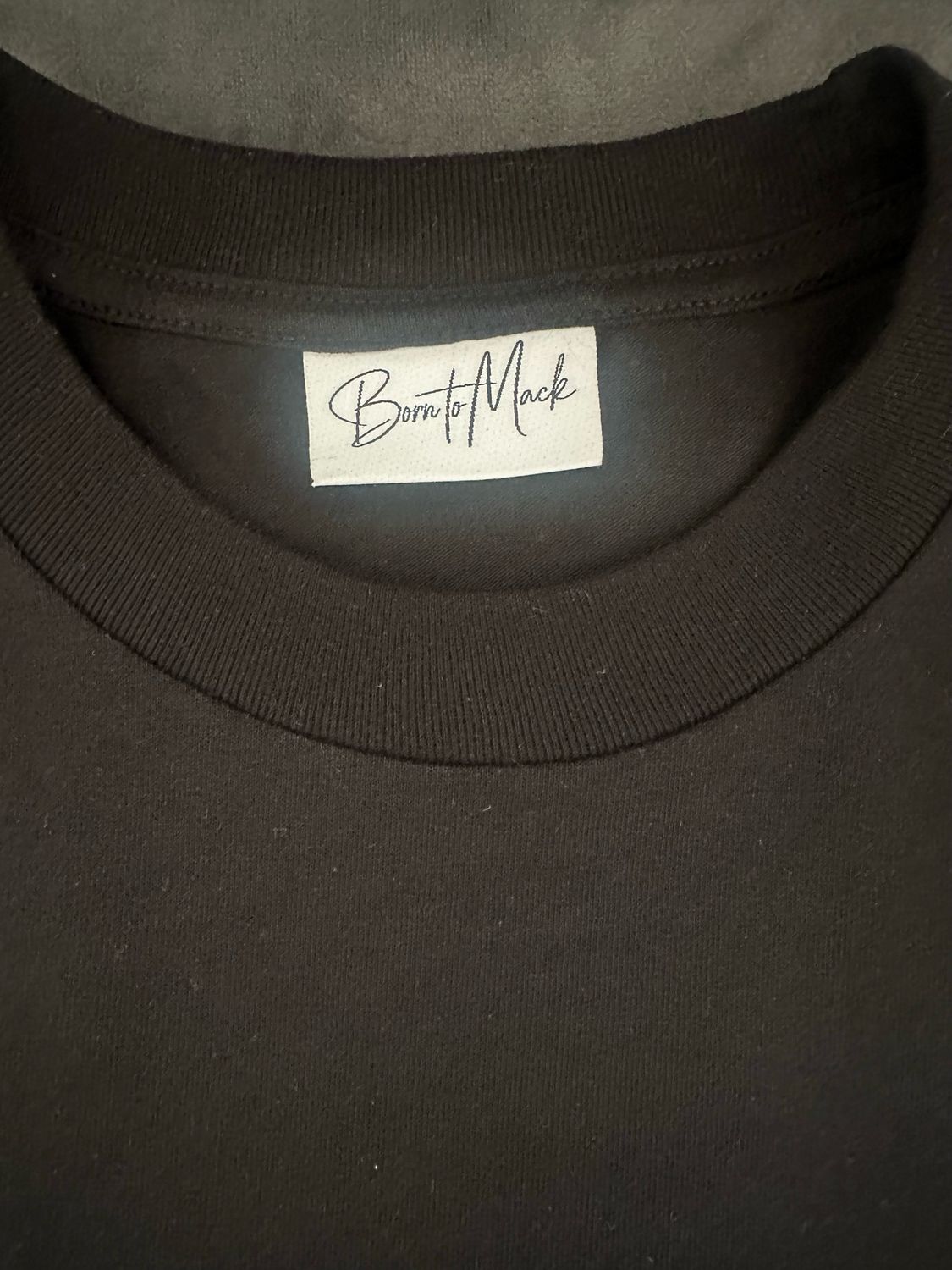 BORN TO MACK BLACK T SHIRT