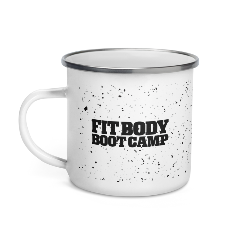 Speckled Enamel Camping Mug