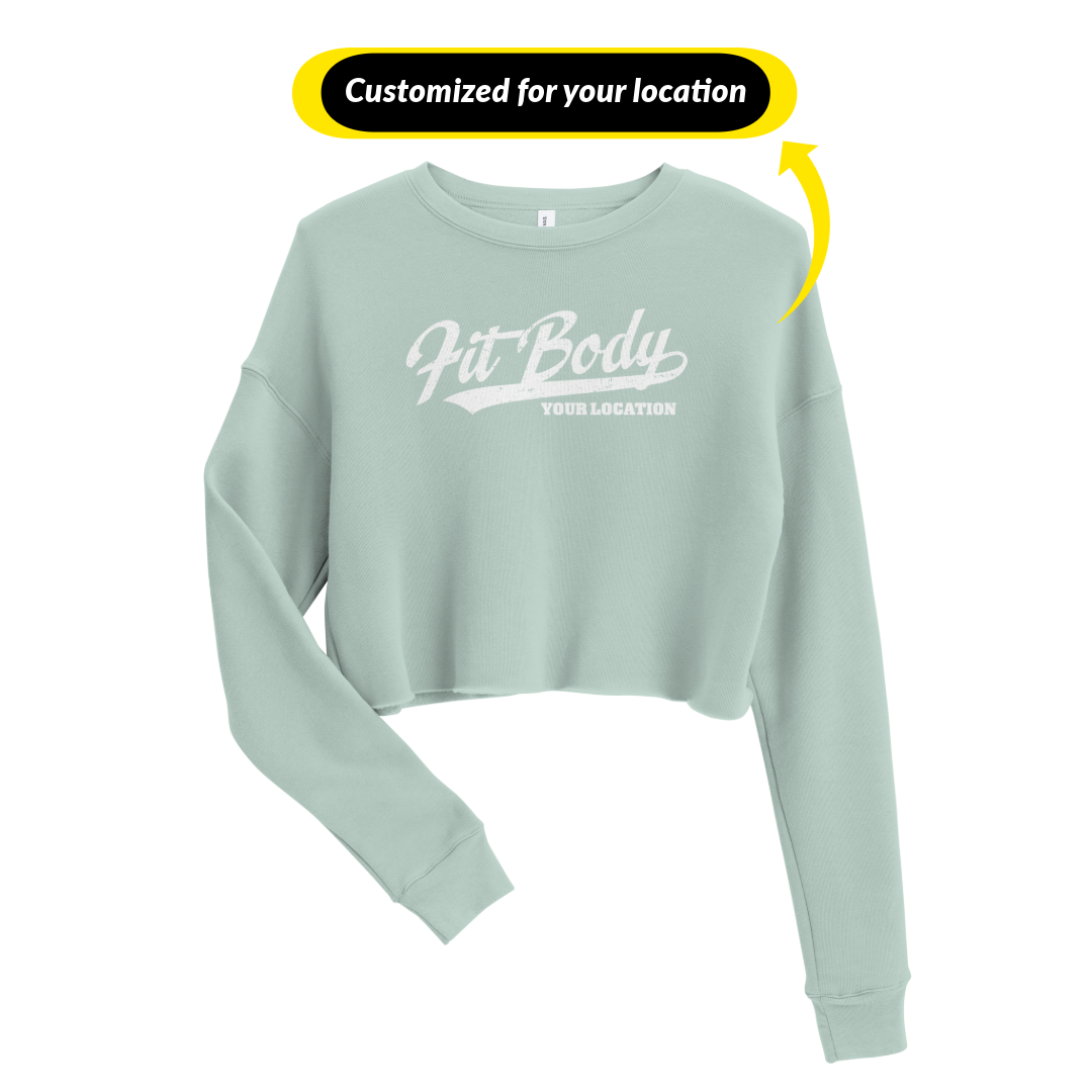 Curveball  Women&#39;s Cropped Sweatshirt