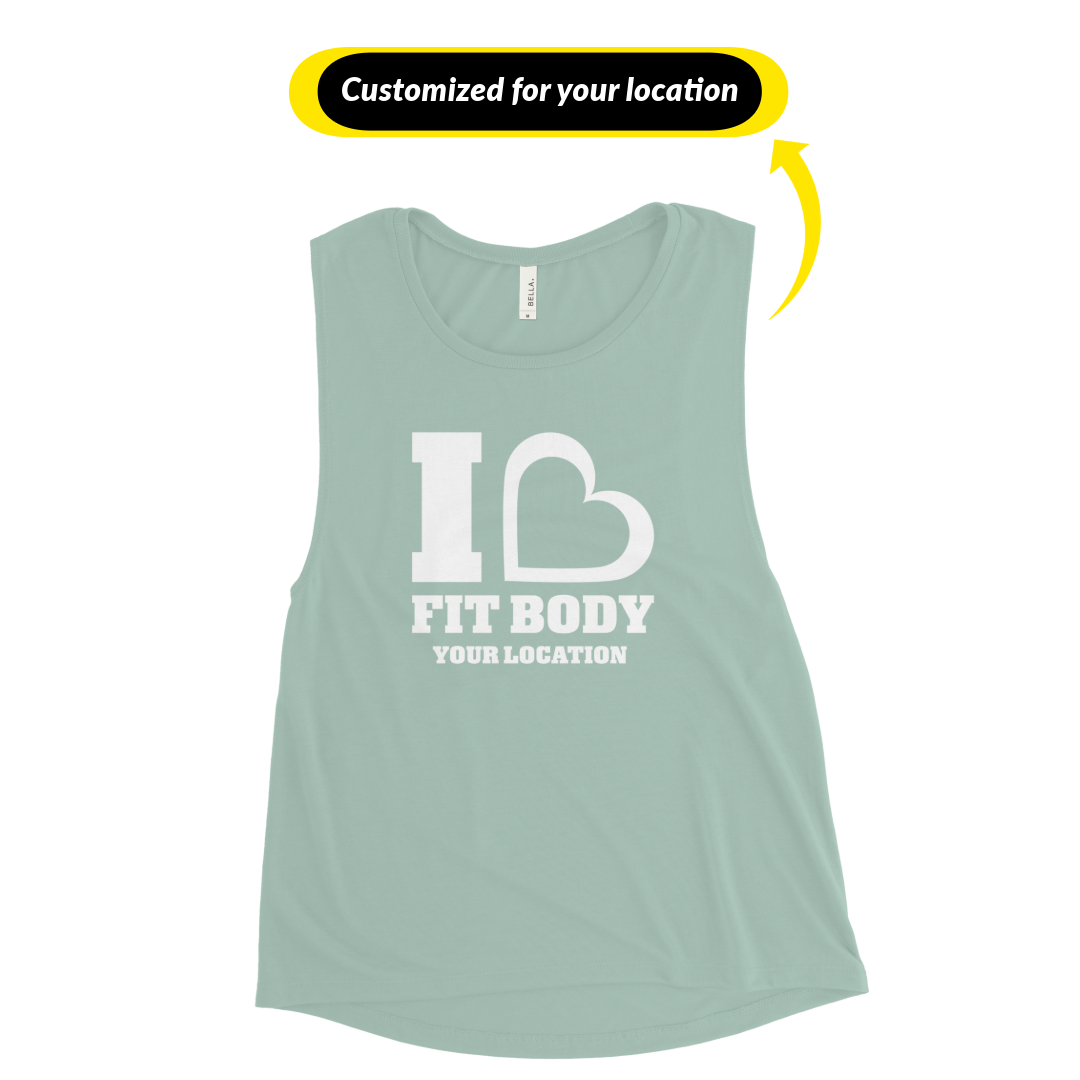 I Love Fit  Body Women&#39;s Muscle Tank