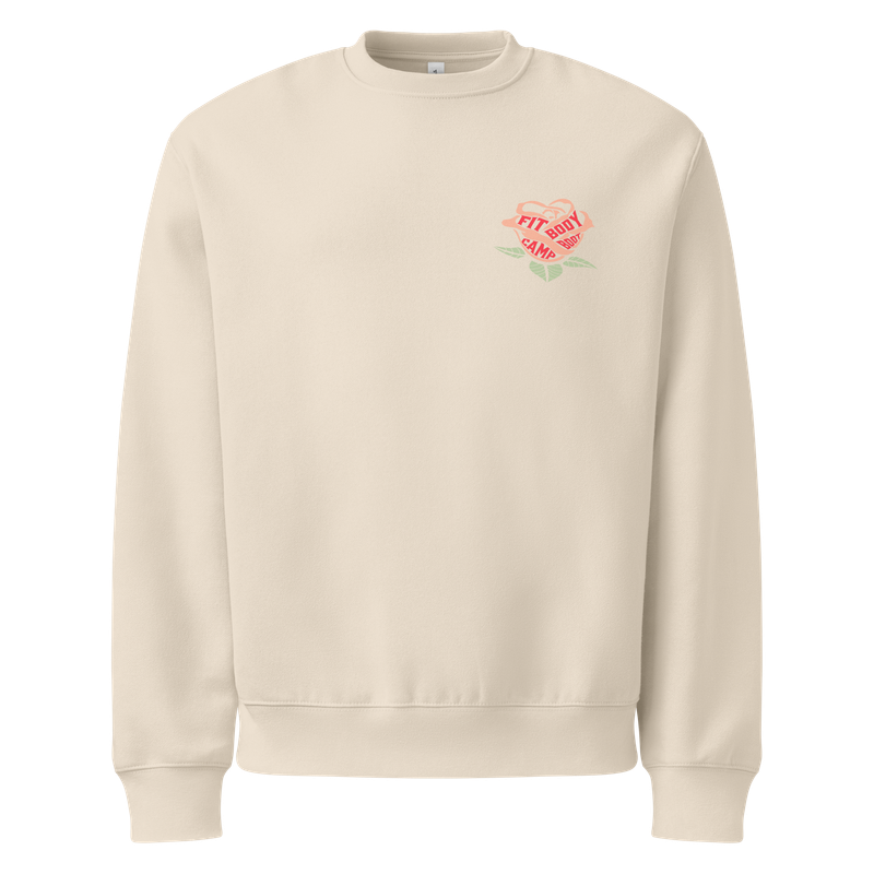 Rose Unisex Oversized Heavyweight Sweatshirt