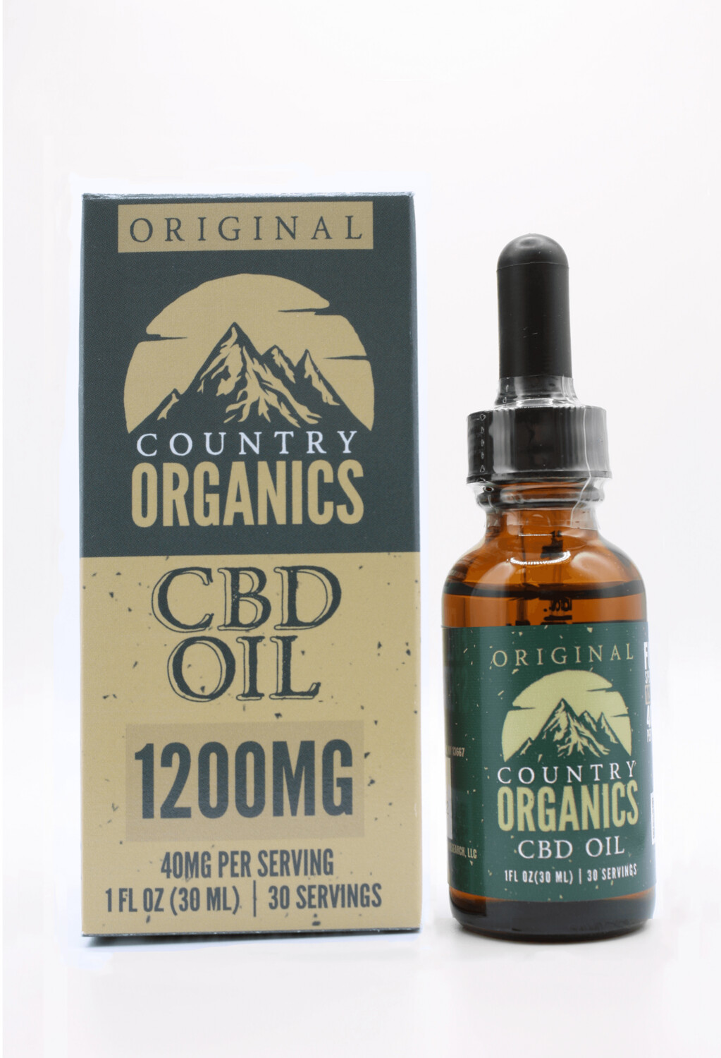 Original Flavor CBD Oil - 1200MG