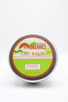 Bergamot CBD Balm - 2500MG