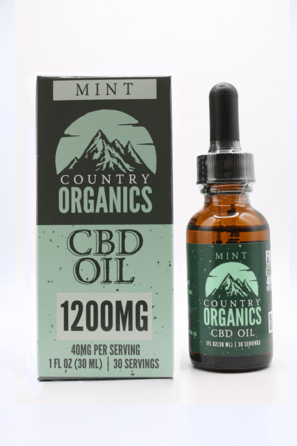 Mint Flavor CBD Oil - 1200MG