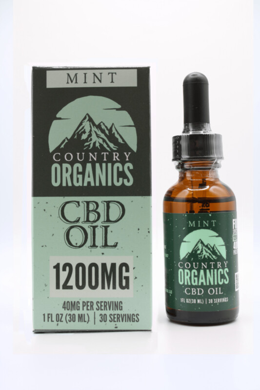 Mint Flavor CBD Oil - 1200MG