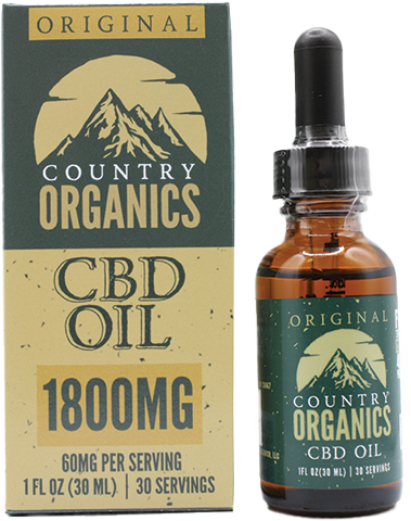Original Flavor CBD Oil - 1800MG