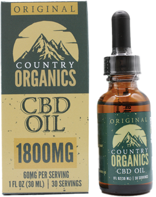 Original Flavor CBD Oil - 1800MG