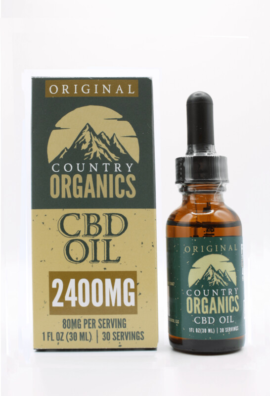 Original Flavor CBD Oil - 2400MG