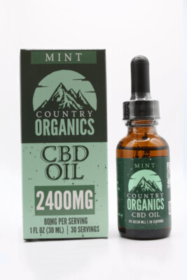 Mint Flavor CBD Oil - 2400MG