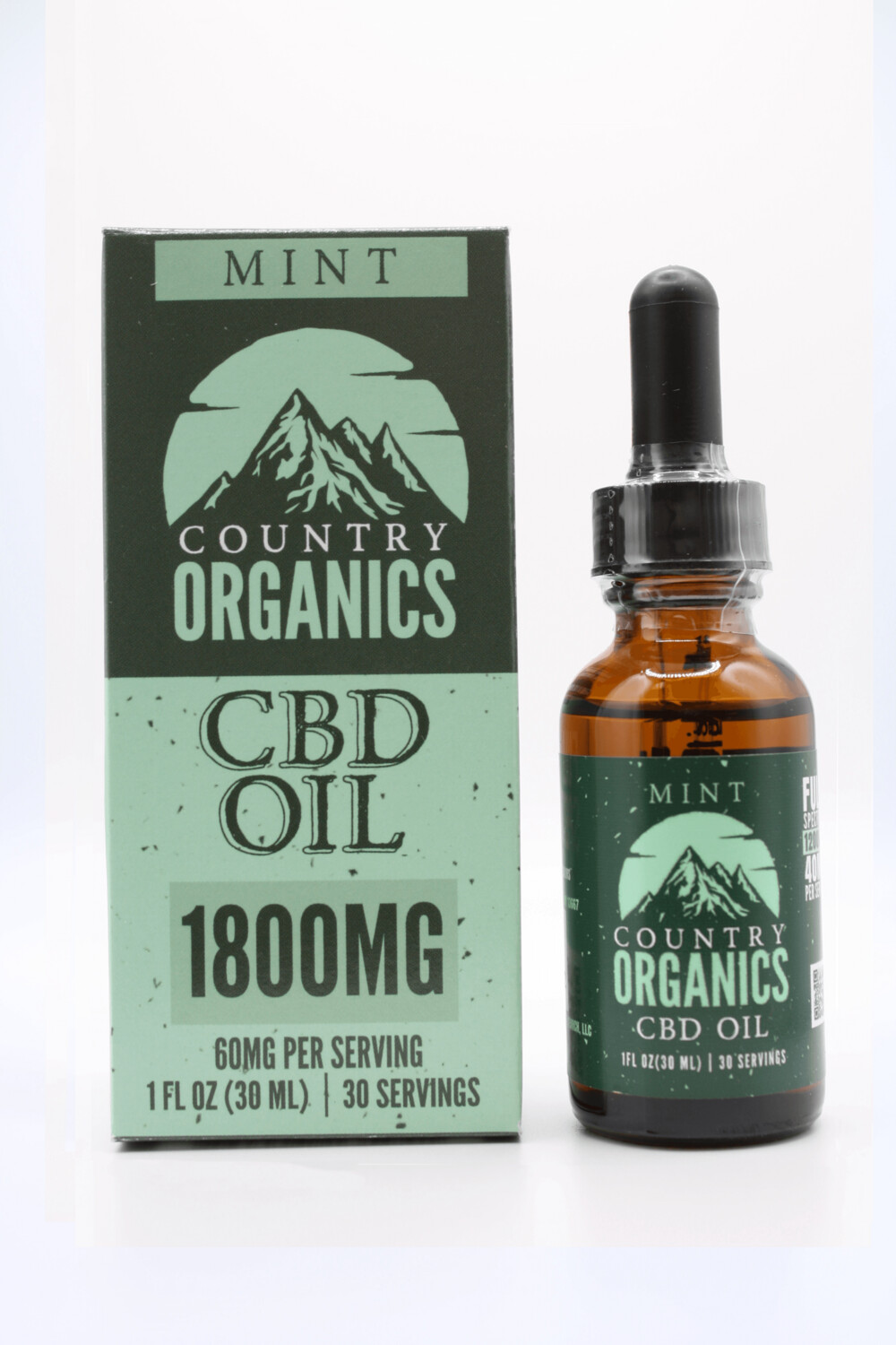 Mint Flavor CBD Oil - 1800MG