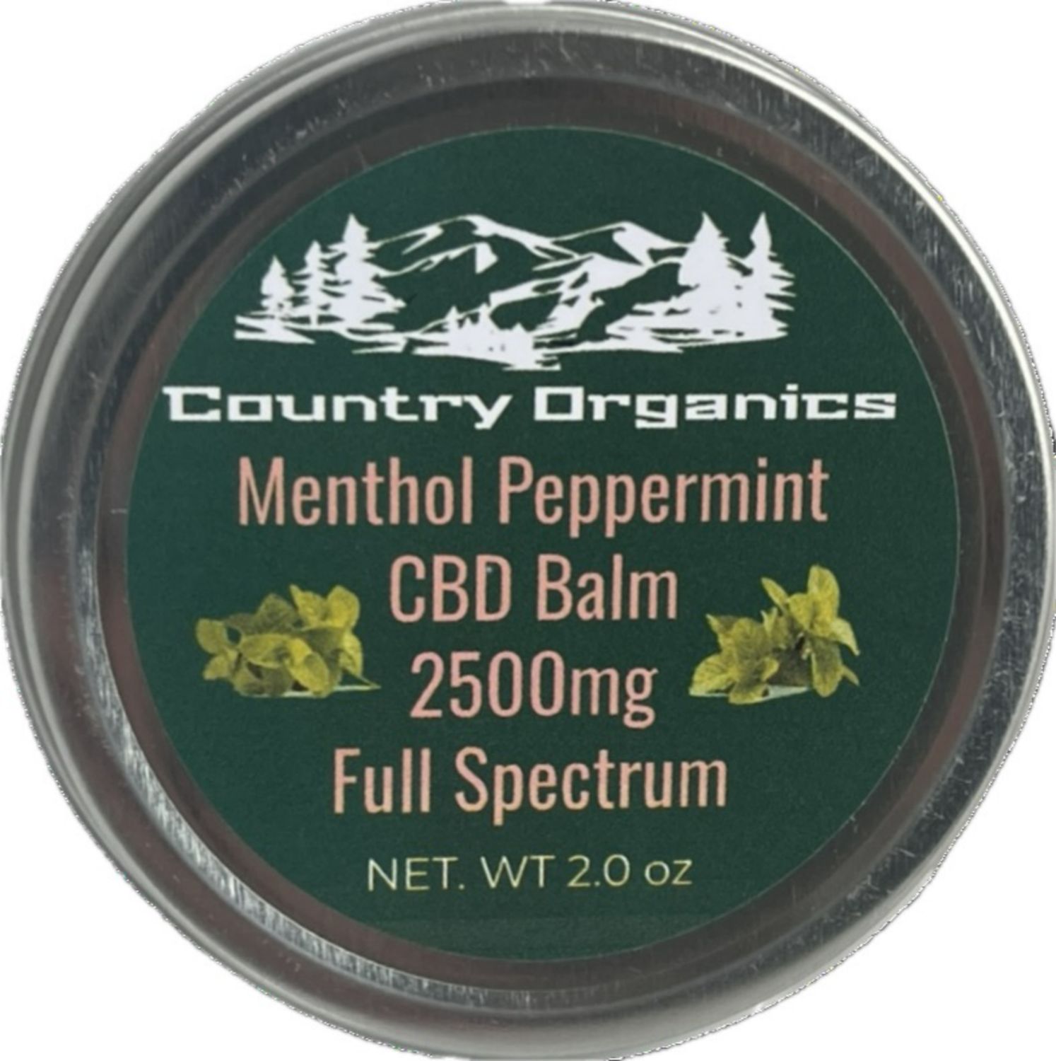 Menthol Peppermint CBD Balm (2500MG)