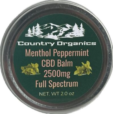 Menthol Peppermint CBD Balm (2500MG)