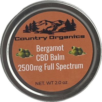 Bergamot CBD Balm - 2500MG