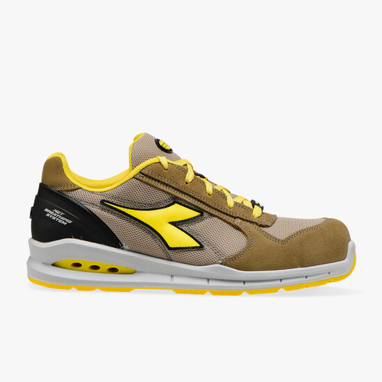 176217/181146 DIADORA GEOX RUN NET AIRBOX LOW S1P C8705 TABACCO BROWN/MOON ROCK GREY