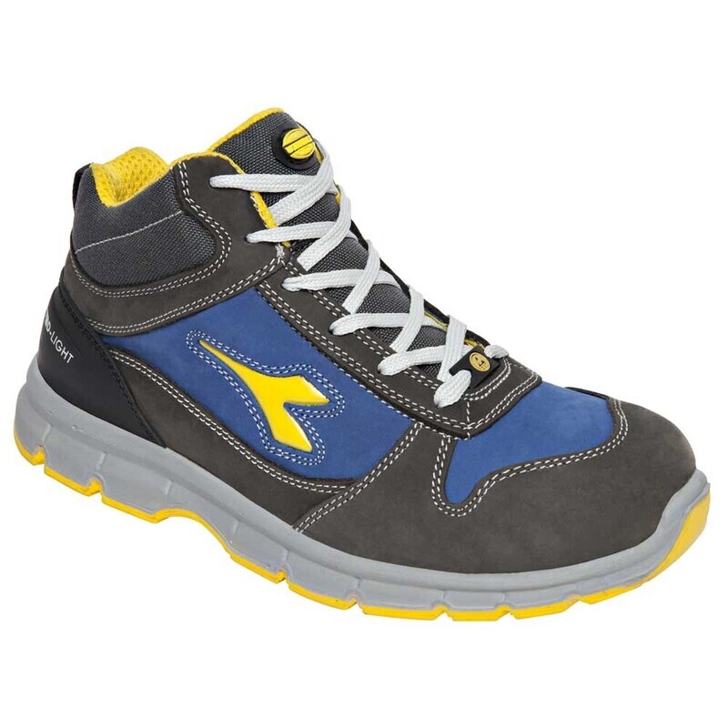 DIADORA HI RUN 175304 - GRIGIO CASTELLO/BLU INSIGNA