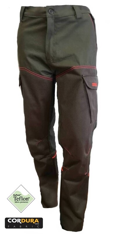 0207 PANTALONI TECNICI IMPERMEABILIZZATI TEFLON RINFORZATI CON CORDURA