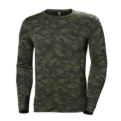 HH LIFA MERINO CREWNECK MAGLIA INTIMO CAMO