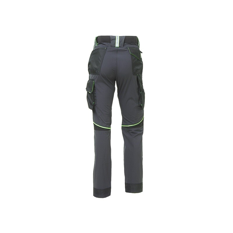 U-POWER PANTALONE TECNICO WORLD COLORE ASPHALT GREY GREEN