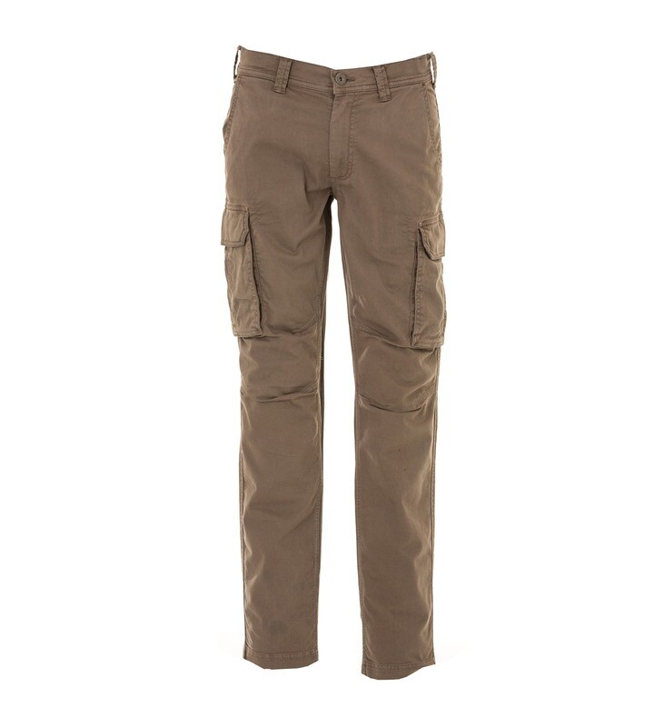 JRC SAN MARINO PANTALONE MULTITASCHE ELASTICIZZATO ARMY GREEN