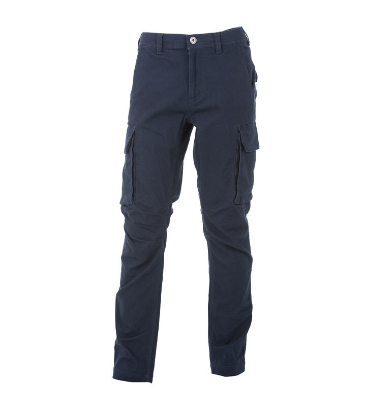 JRC SAN MARINO PANTALONE MULTITASCHE ELASTICIZZATO COLORE NAVY