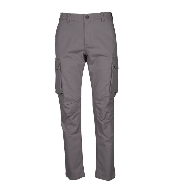 JRC SPALATO PANTALONE MULTITASCHE ELASTICIZZATO COLORE GRIGIO