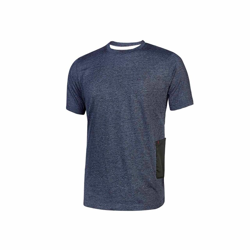 U-POWER T-SHIRT ROAD EY138DB  COLORE DEEP BLUE