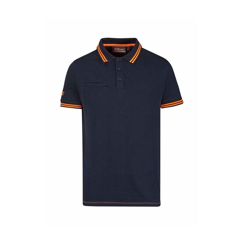 U-POWER POLO MANICA CORTA WAY EY264DB COLORE DEEP BLUE
